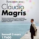 Claudio Magris à Strasbourg, en prélude à « Traduire l’Europe ». Le samedi 3 mars 2012 à Strasbourg. Bas-Rhin. 